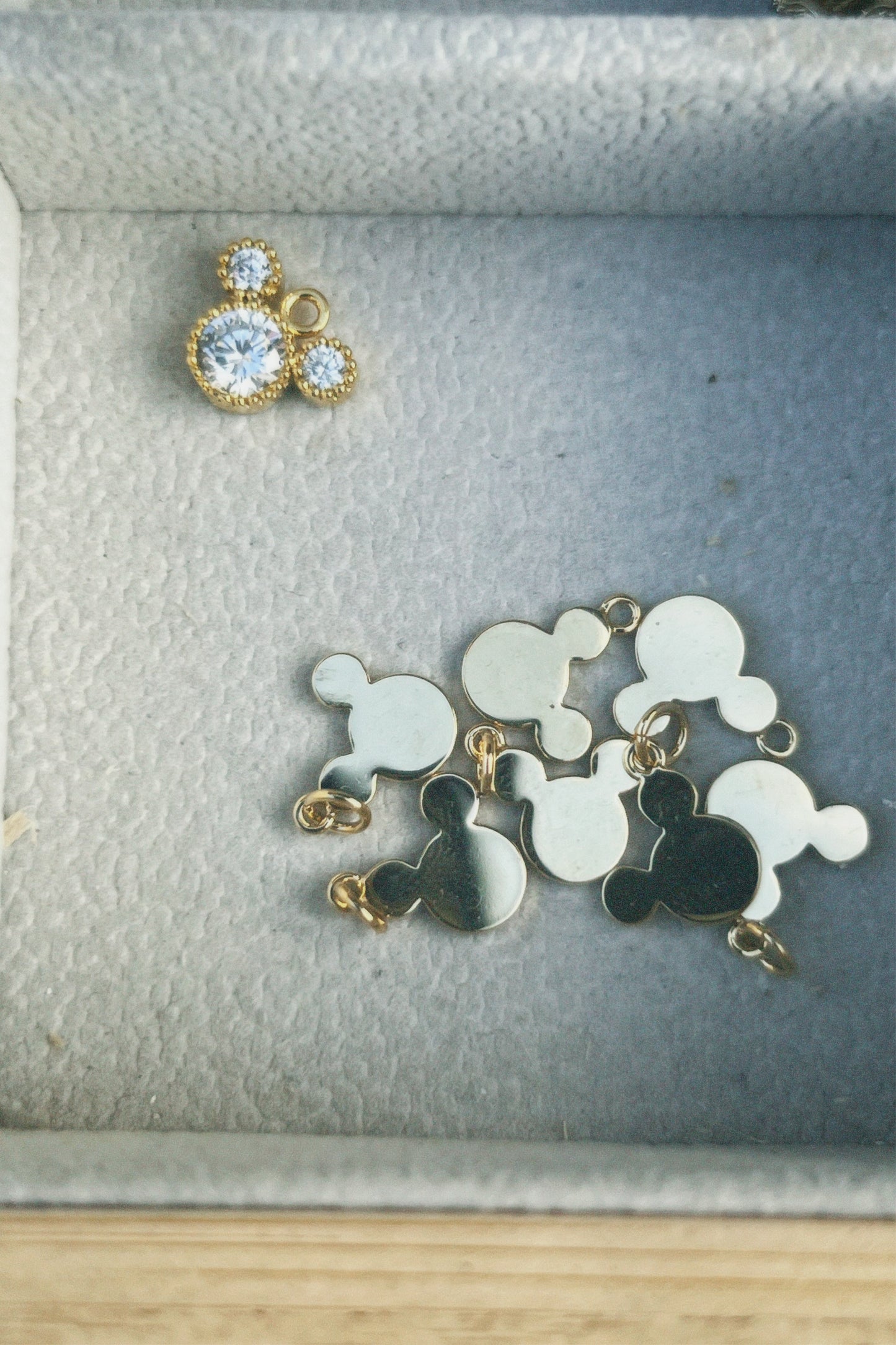 Gold Disney Charm