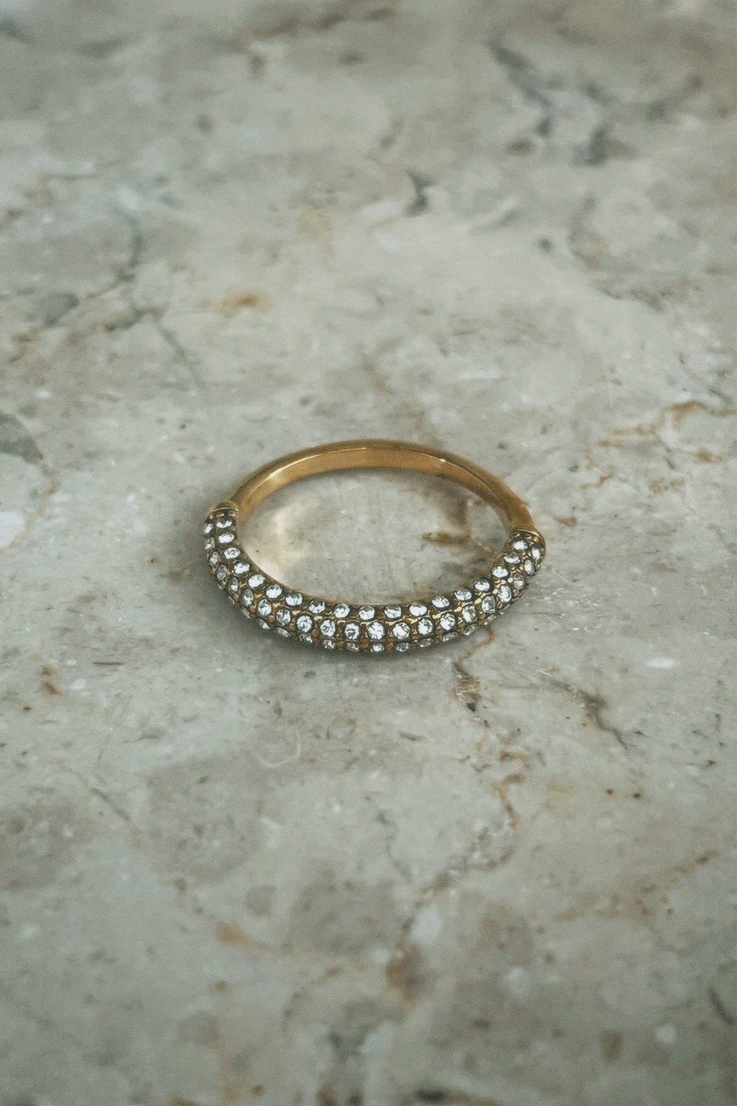 Gold Sparkle Ring