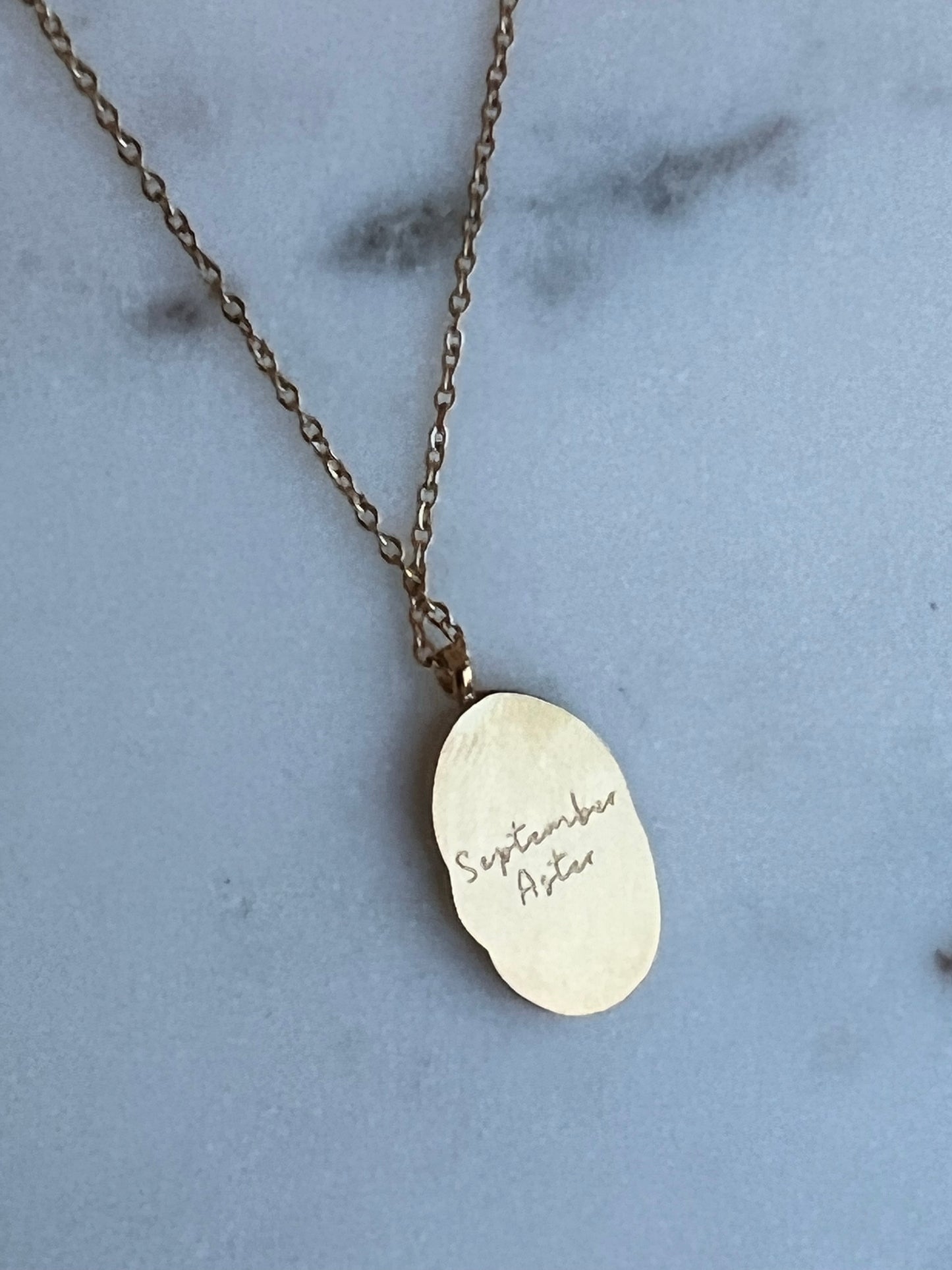 Birth Flower Necklace