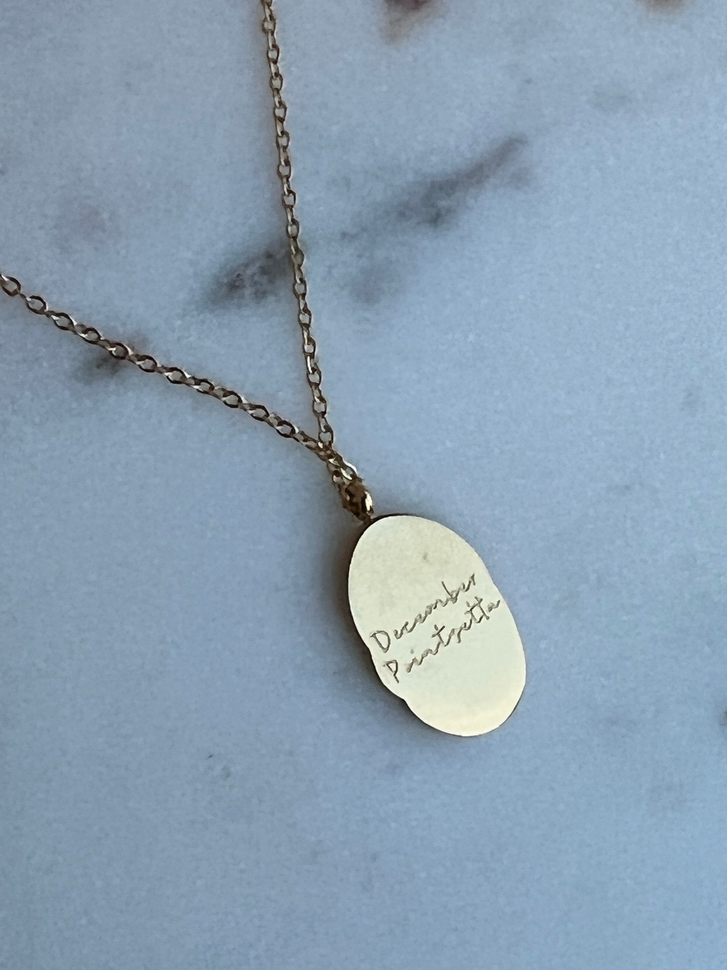 Birth Flower Necklace