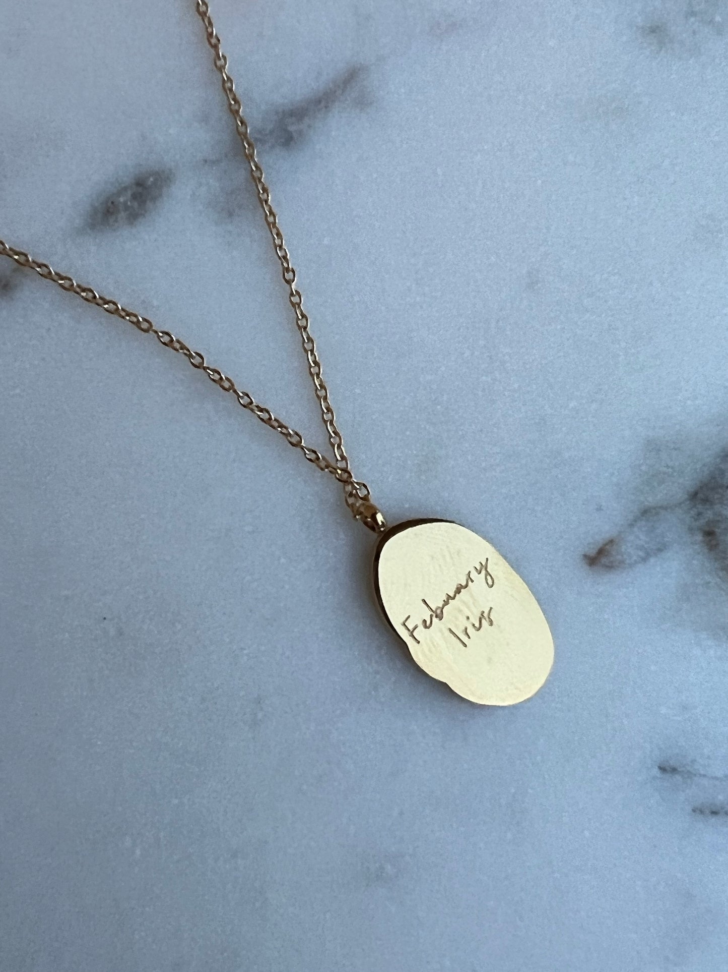 Birth Flower Necklace