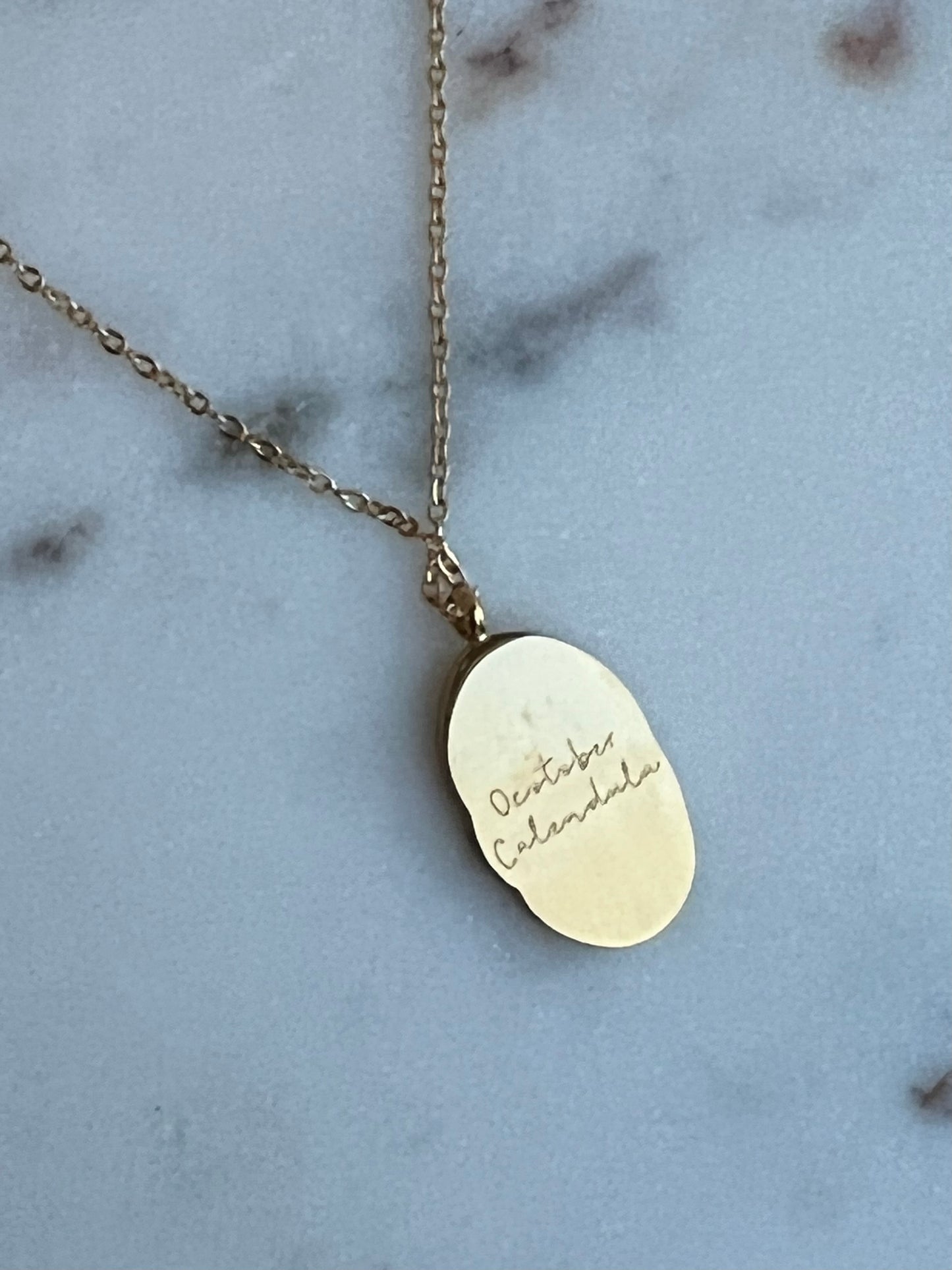 Birth Flower Necklace