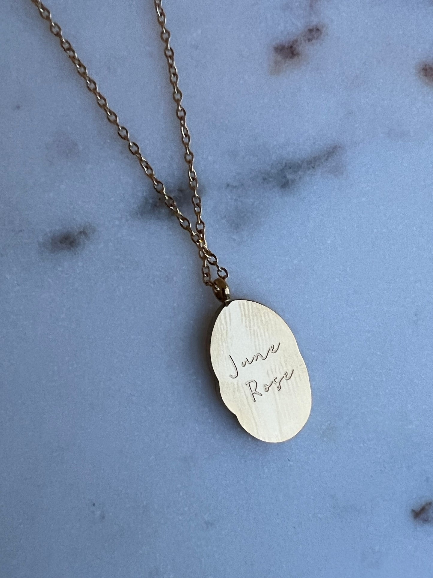 Birth Flower Necklace