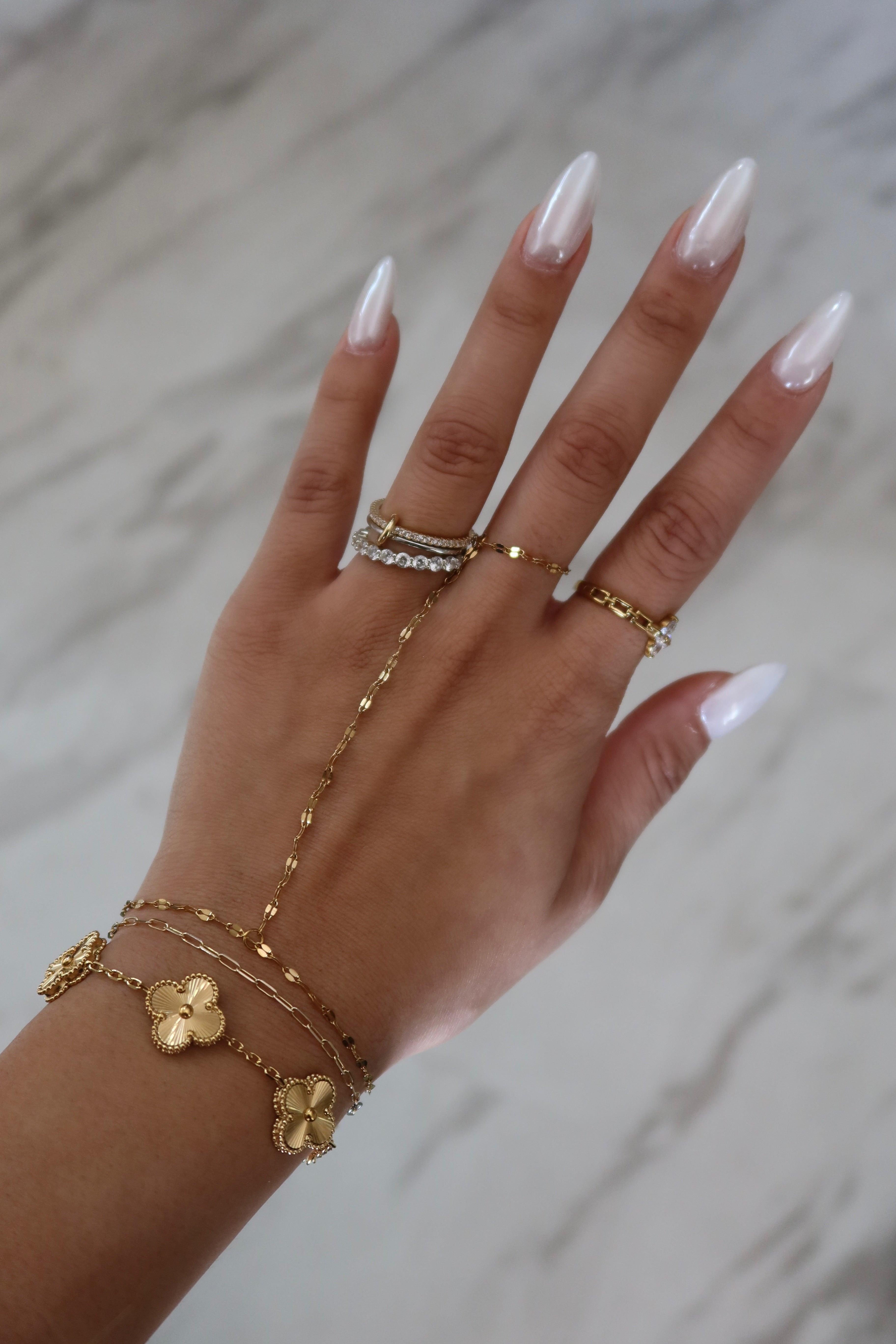 Hand-Chain Bracelets