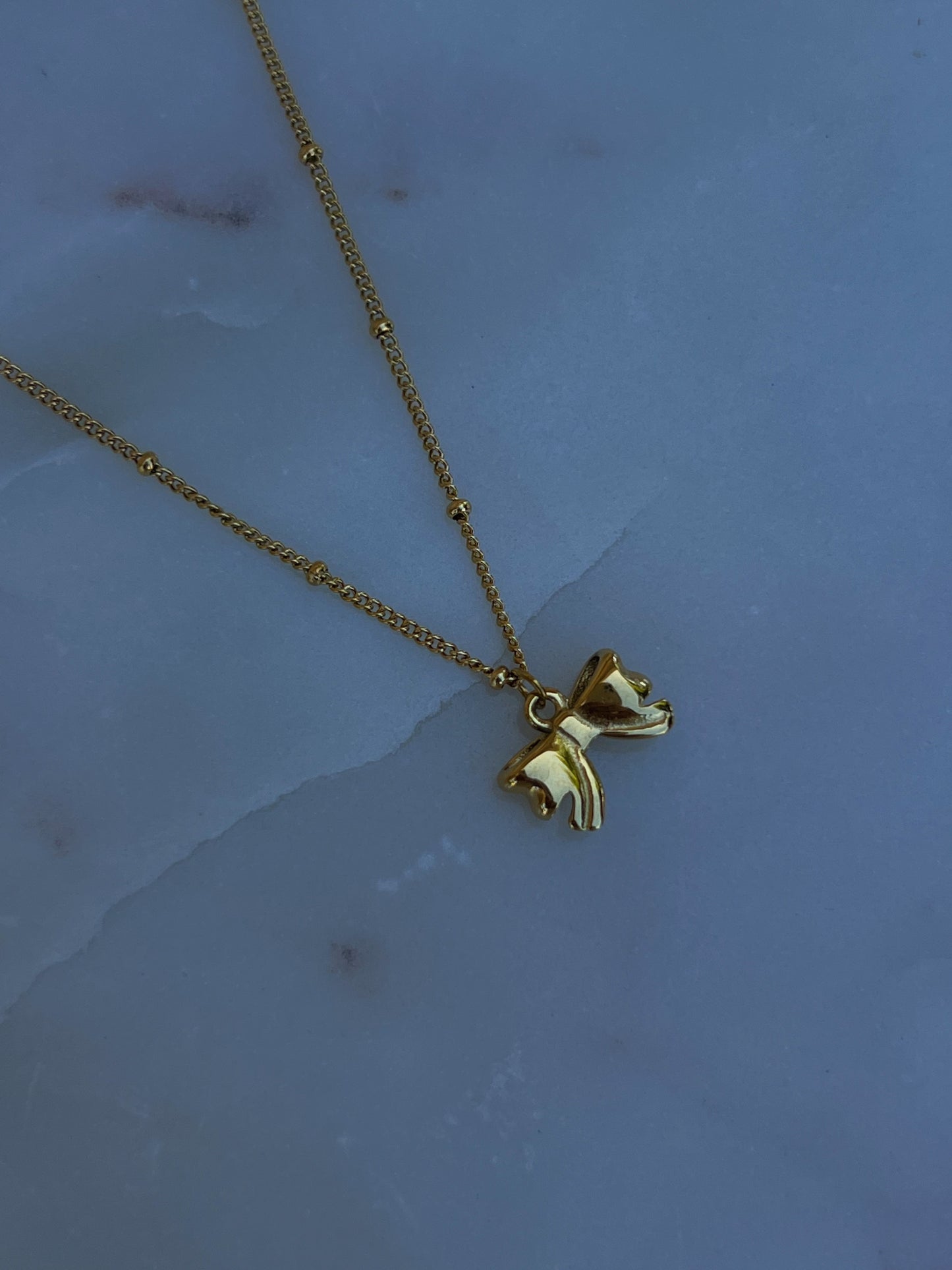 Gold Coquette Necklace