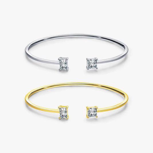Open Gem Bangle