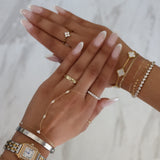 Silver Eternity Band