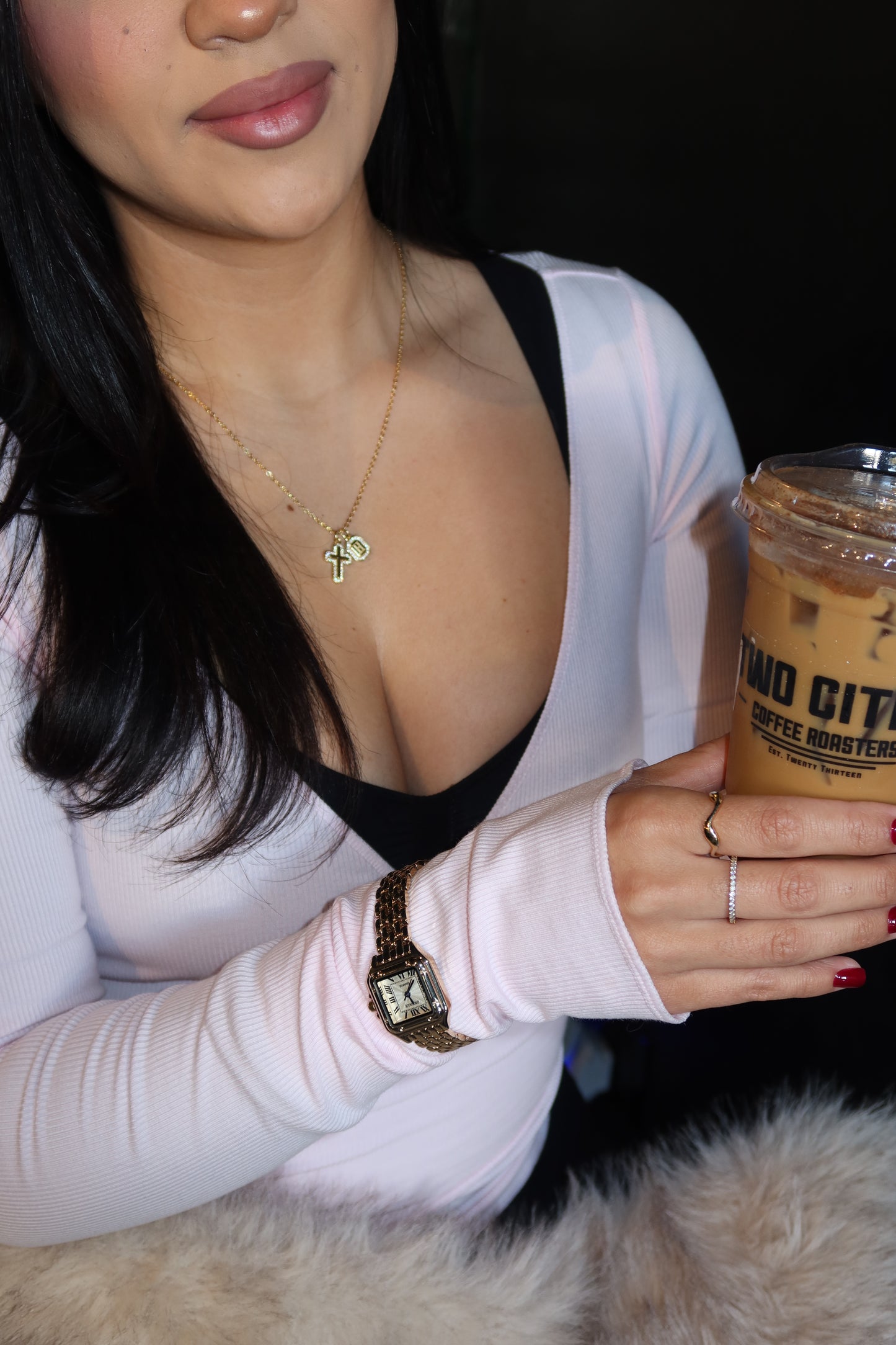 Harley Cross Necklace