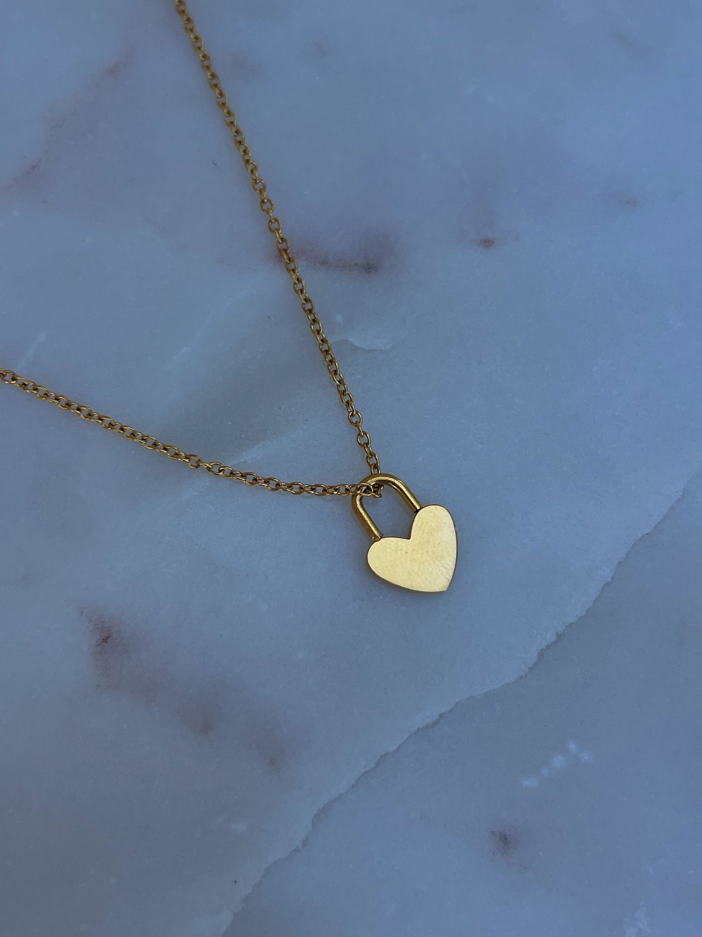 Heart Lock Necklace