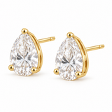 Gold La Poire Earrings | Birthday Collection