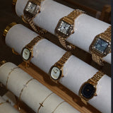 Gold Star Watch Bracelet