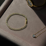 Gold La Poire Necklace | Birthday Collection