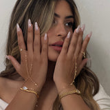 Dainty Gold Cross Ring