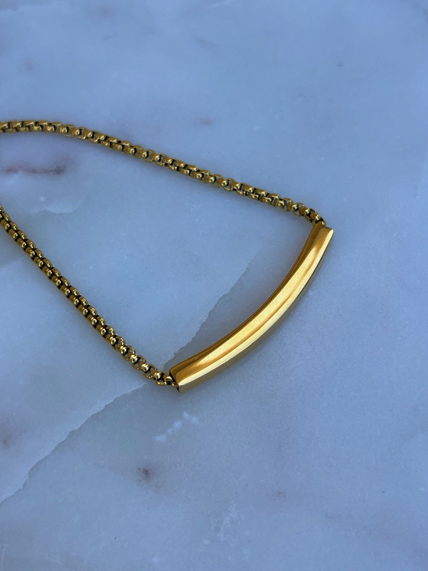 Gold Bar Bracelet