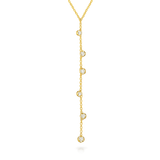 Gold Stargirl Drop Necklace