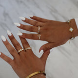 Gold Sunday Ring