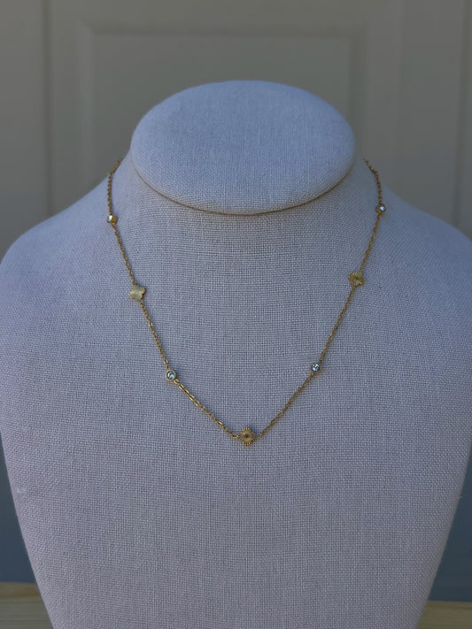 Gold Stella Necklace