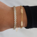 Tennis Baguette Bracelet