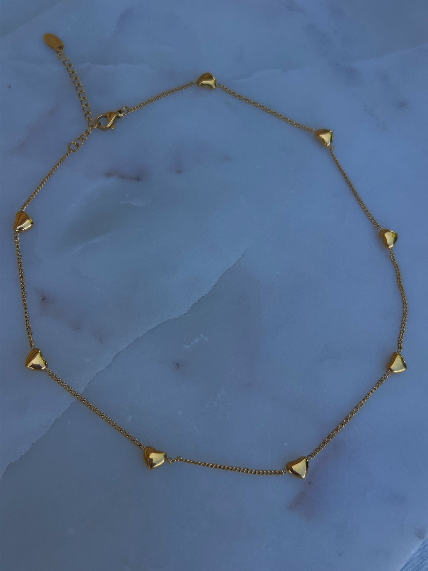 Gold Heart Necklace