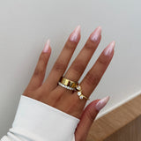 Gold Eternity Band Ring