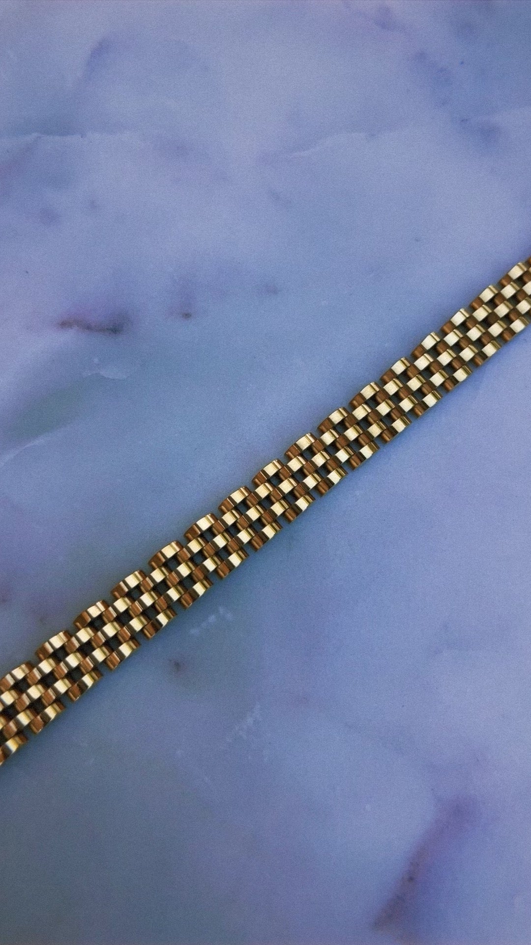 Gold Watch Bracelet