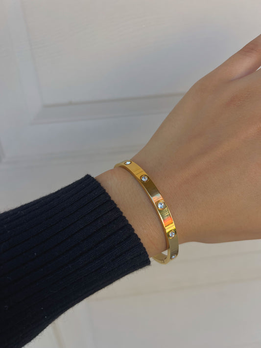 Gold Luxe Bangle