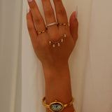 Gold Pave Ring | Birthday Collection