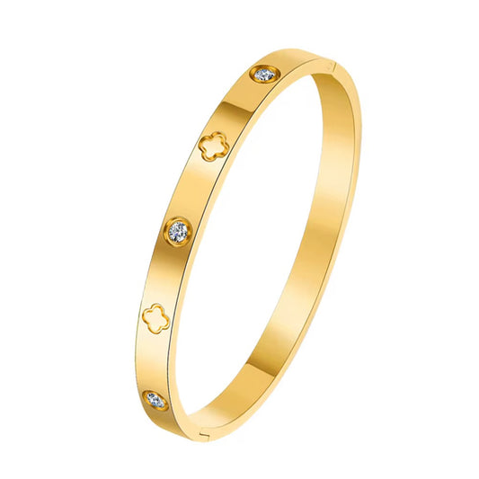 Gold Star Bangle