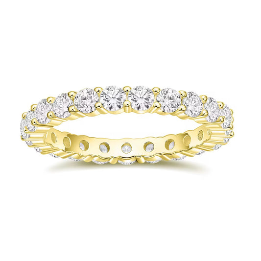 Gold Eternity Band Ring