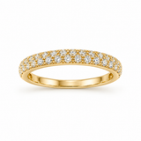 Gold Pave Ring | Birthday Collection