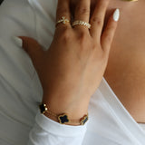 Gold Monaco Bracelet