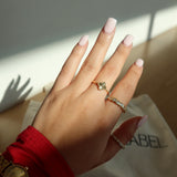 Gold Flower Adjustable Ring