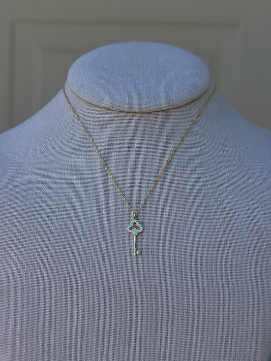 Gold Key Necklace