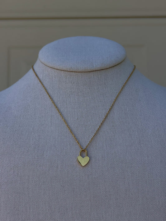 Heart Lock Necklace