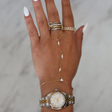 Two Tone Stack Ring