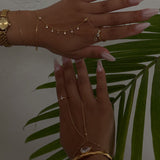 Dainty Gold Cross Ring