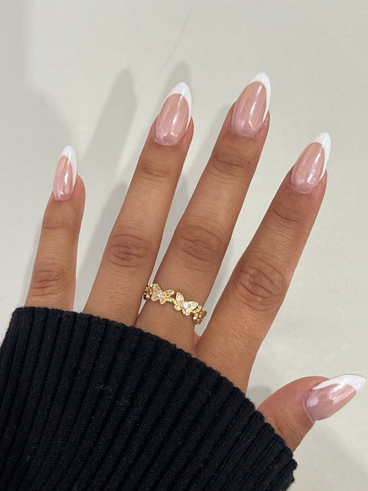 Gold Butterfly Adjustable Ring