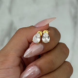 Gold La Poire Earrings | Birthday Collection