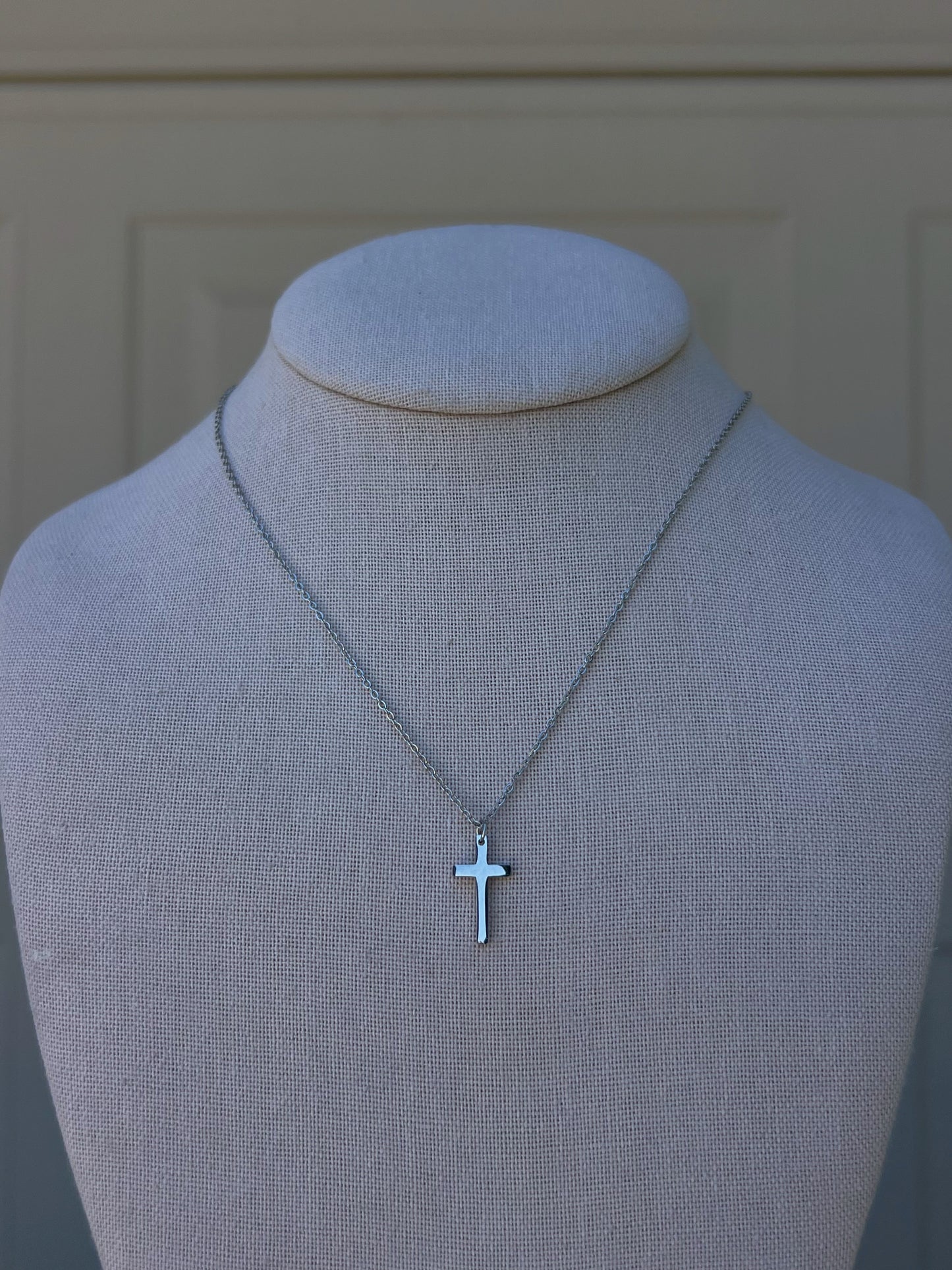 Silver Cross Necklace