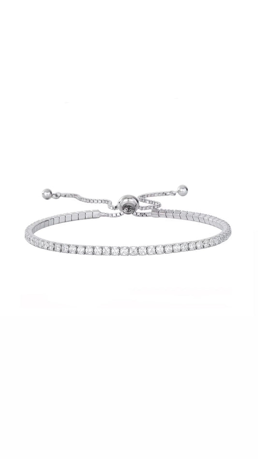 Silver Tennis Bracelet