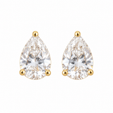 Gold La Poire Earrings | Birthday Collection
