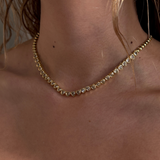 Sweetheart Tennis Necklace