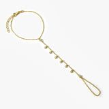 Gold Stargirl Hand Chain