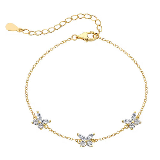 Gold Butterfly Bracelet