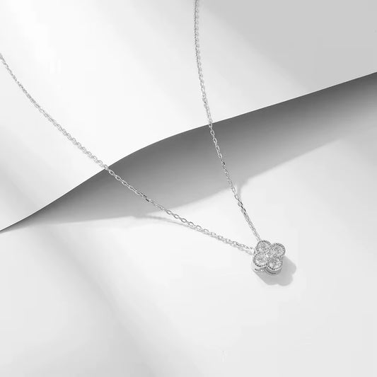 Silver Mini Flower Necklace