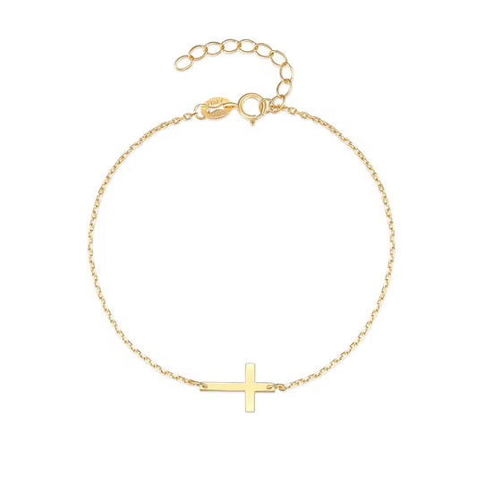 Dainty Cross Bracelet