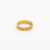 Gold Watch Ring