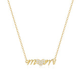 Mom Heart Necklace