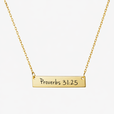 Bar Engravable Necklace