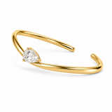 Marquise Adjustable Gold Bangle | Sweet Summer Collection